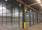 Warehouse security cage