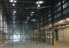 Warehouse security cage