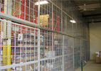 Warehouse security cage